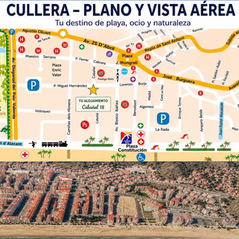 Apartamento Cullera Beach San Antonio - Apartamento de 3 dormitorios - 10