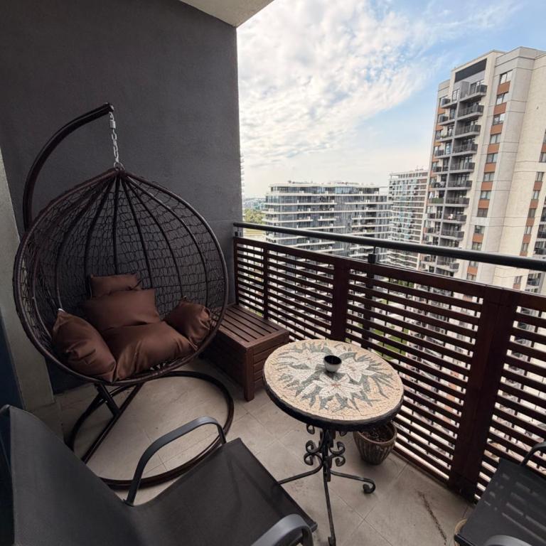 Belgrade Waterfront LuX Sky Residence - Apartman s 1 Spavaćom Sobom i Pogledom na Jezero - 10