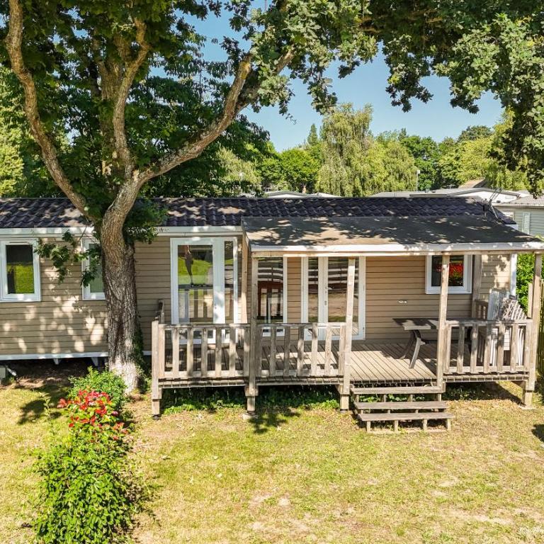 Camping Domaine de la Ville Huchet - Mobil-home Premium Nautilus 3 rooms - 6