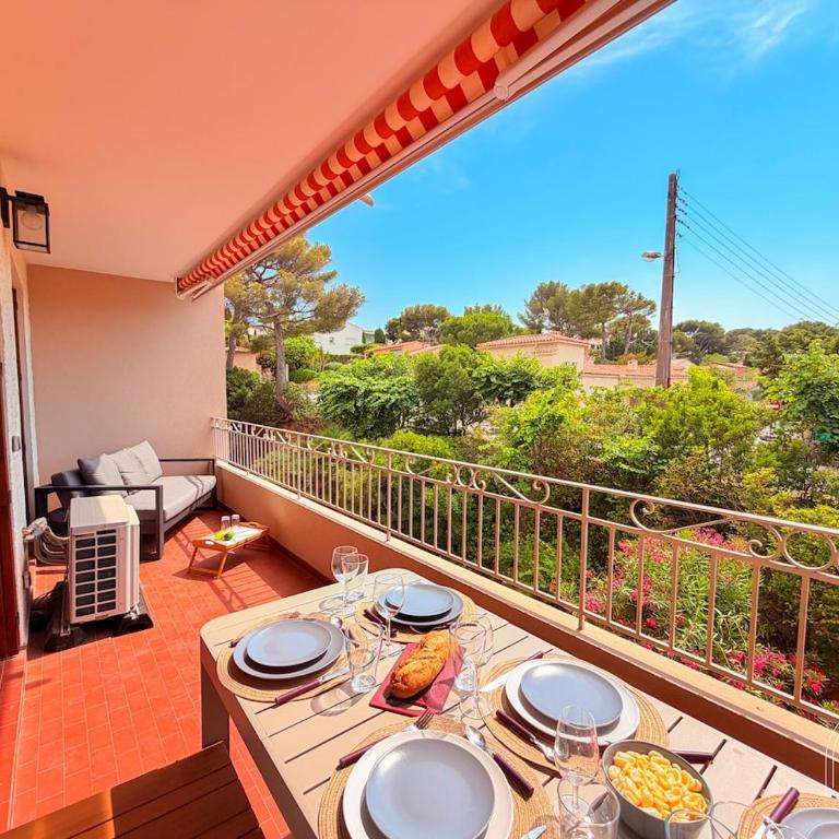 Superbe T3 climatisé à Sanary proche plage et port - Apartamento de 2 dormitorios - 24