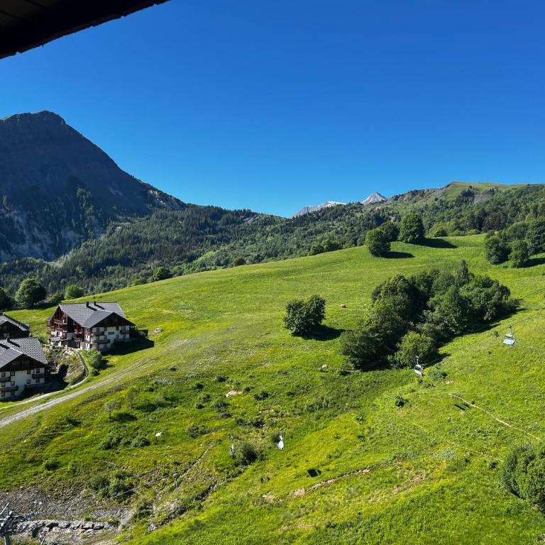 LE CORBIER Vue pistes Studio 5 personnes entièrement rénové et labellisé Qualité Hébergement Sybelles - Appartement 1 Chambre - 32