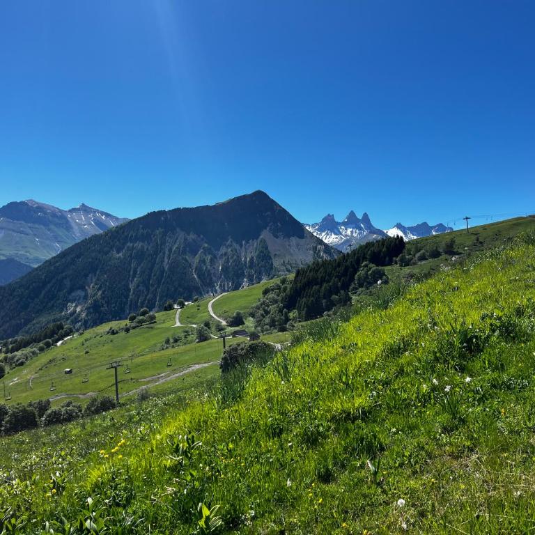 LE CORBIER Vue pistes Studio 5 personnes entièrement rénové et labellisé Qualité Hébergement Sybelles - Appartement 1 Chambre - 34