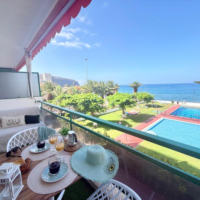 NEW APARTMENTS THE TERRACE BY THE SEA -Infinity views & - Comodoro, Los Cristianos, Tenerife - Appartamento con 1 Camera da Letto, Vista Mare e Terrazza - 16