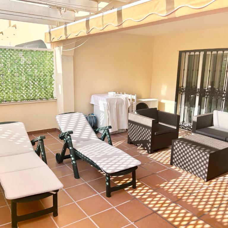 NT Nuevo apartamento en Golf Beach con terraza a unos pasos del mar - Apartment mit 2 Schlafzimmern - 22