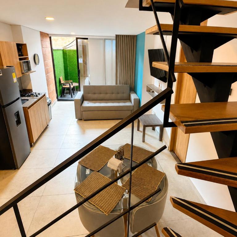 Loft La Matea Premium Jacuzzi Privado - One-Bedroom Apartment with Rooftop Spa Bath - 65