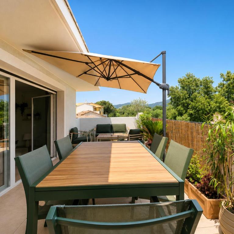 82m2 apartment 6 people terrace air conditioning parking - Two-Bedroom Apartment - 14