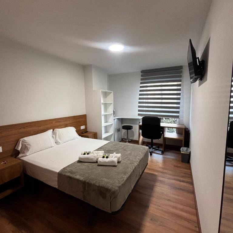 Residencia Compostela - Habitación Doble Deluxe - 2
