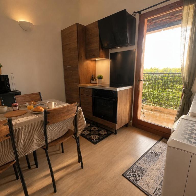T2 meublé, terrasse et plage à deux pas - Apartment mit 1 Schlafzimmer - 5
