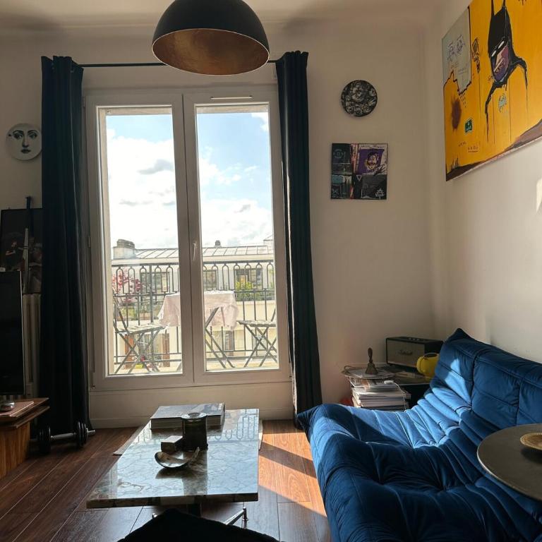 Eiffel & Sacré Cœur View - Marais Design Studio - Apartment mit 1 Schlafzimmer - 7