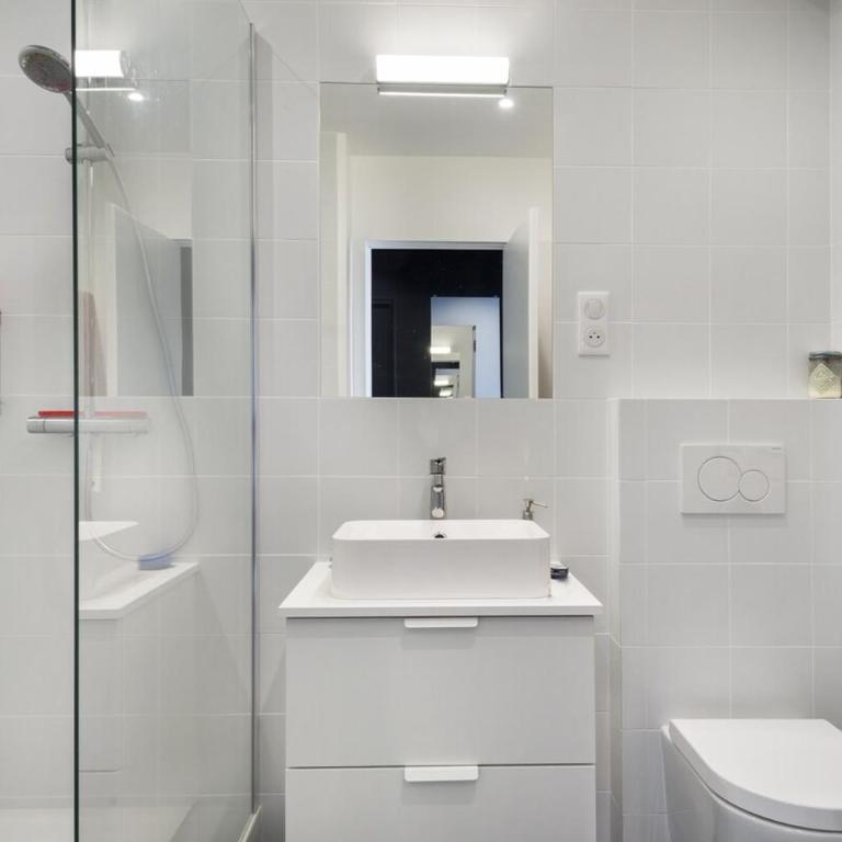 Eiffel & Sacré Cœur View - Marais Design Studio - Apartment mit 1 Schlafzimmer - 11