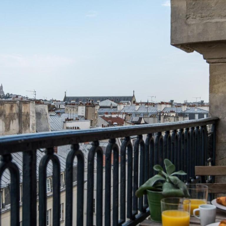 Eiffel & Sacré Cœur View - Marais Design Studio - Apartment mit 1 Schlafzimmer - 12