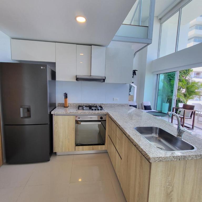 Duplex con Vista Atardecer Mágico en el Mar Caribe - Two-Bedroom Apartment - 19