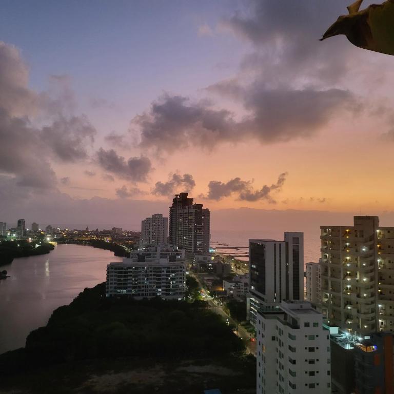 Duplex con Vista Atardecer Mágico en el Mar Caribe - Two-Bedroom Apartment - 36