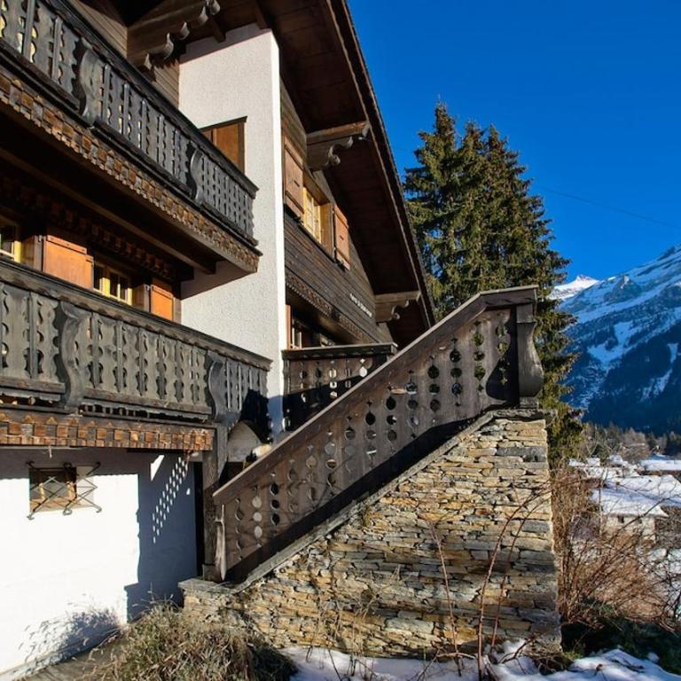 Cozy Le Lézard chalet with mountain view fireplace - Chalet mit 1 Schlafzimmer - 11