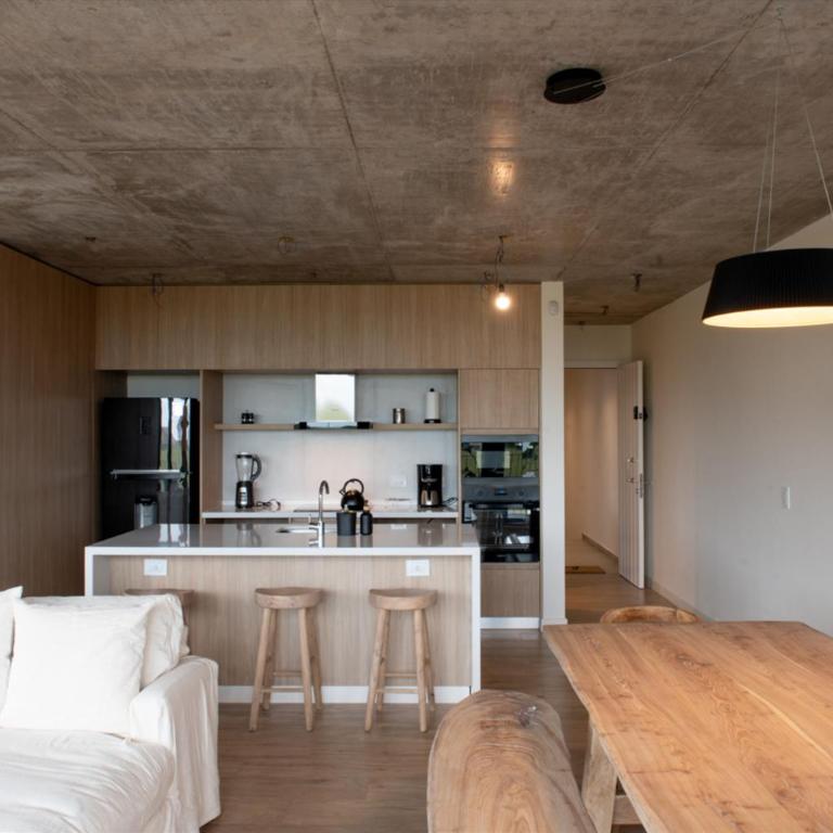 Depto Mar - Depto a una cuadra de Luna Roja, Chapa con parrilla y terraza para 6 PAX - Hola Sur - Apartamento de 2 dormitorios - 2