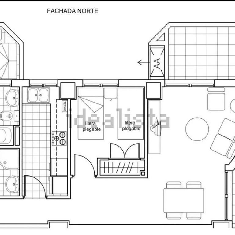 Apartamento 1ª línea frontal esquina norte - Apartamento de 3 dormitorios - 10