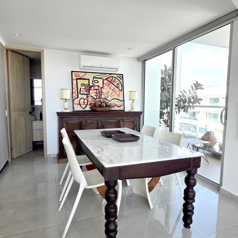 Duplex con Encanto Vista al Mar y Centro Historico - Two-Bedroom Apartment - 23