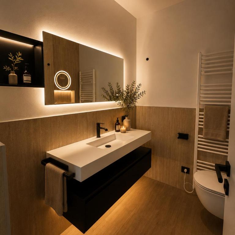 SalvatoreHomes - Casa Jasmina - Ultra Luxury Apartment in the Heart of Bardolino with Dream Garden & Direct Infinity Pool Access - Apartment mit 2 Schlafzimmern und Poolblick - 10