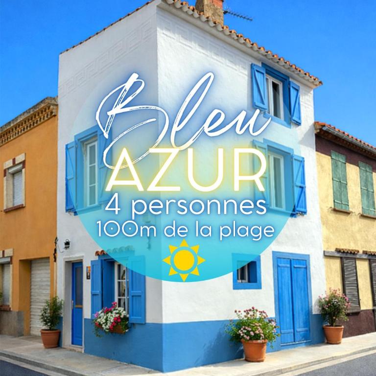 Bleu Azur - tous commerces & à 100m de la mer - Haus mit 2 Schlafzimmern - 1