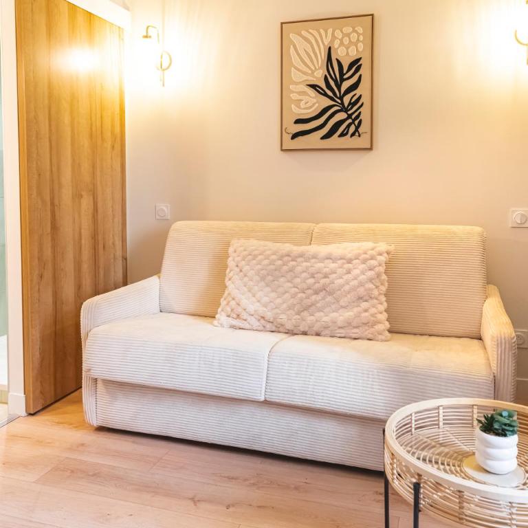 L'Intime Angevine - Cocon - Parking gratuit - Appartement 1 Chambre - 25