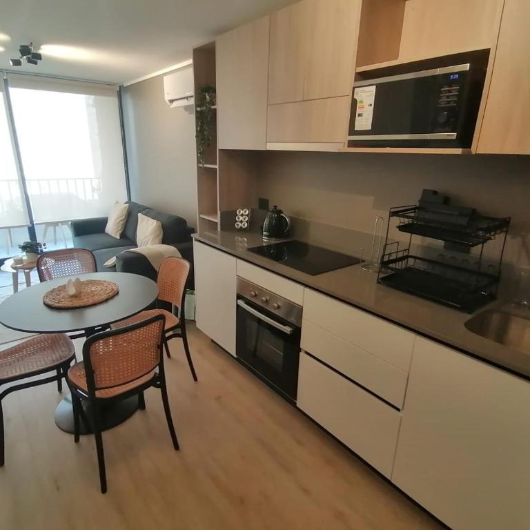 Apartamento Domeyko Movistar Santiago - One-Bedroom Apartment - 11