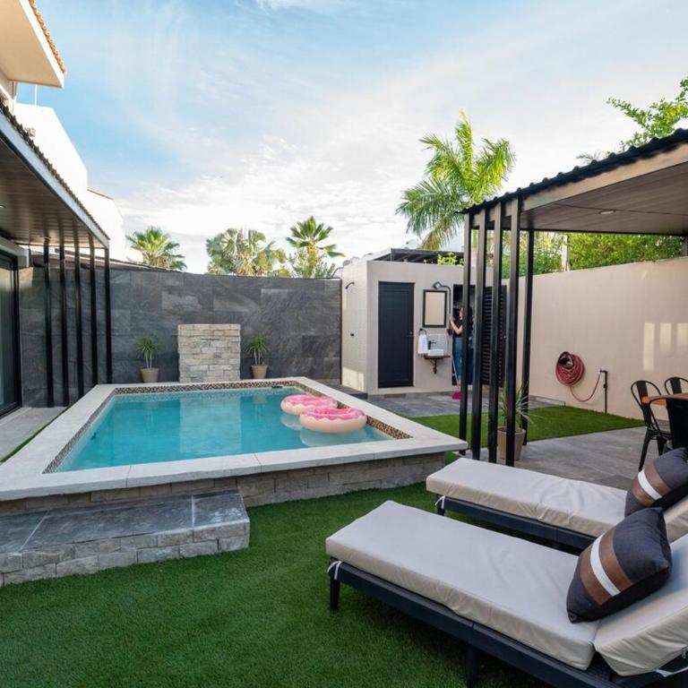 Moderna Casa con Alberca Privada y Asador en La Paz - Casa de 4 dormitorios - 58