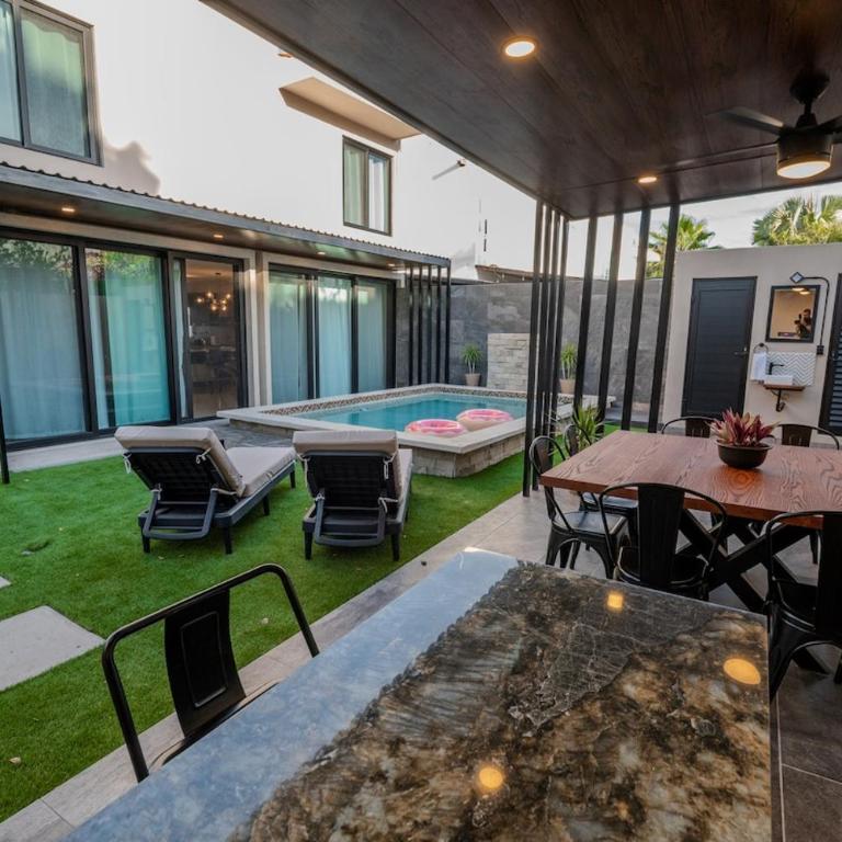 Moderna Casa con Alberca Privada y Asador en La Paz - Casa de 4 dormitorios - 74
