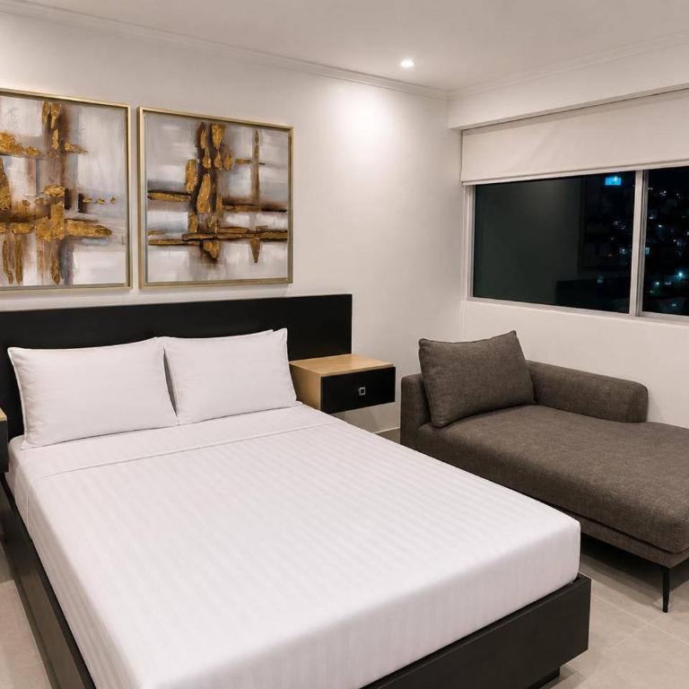 Puerto Santa Ana Luxury Suites Guayaquil, PISCINA Y GYM - One-Bedroom Apartment - 9