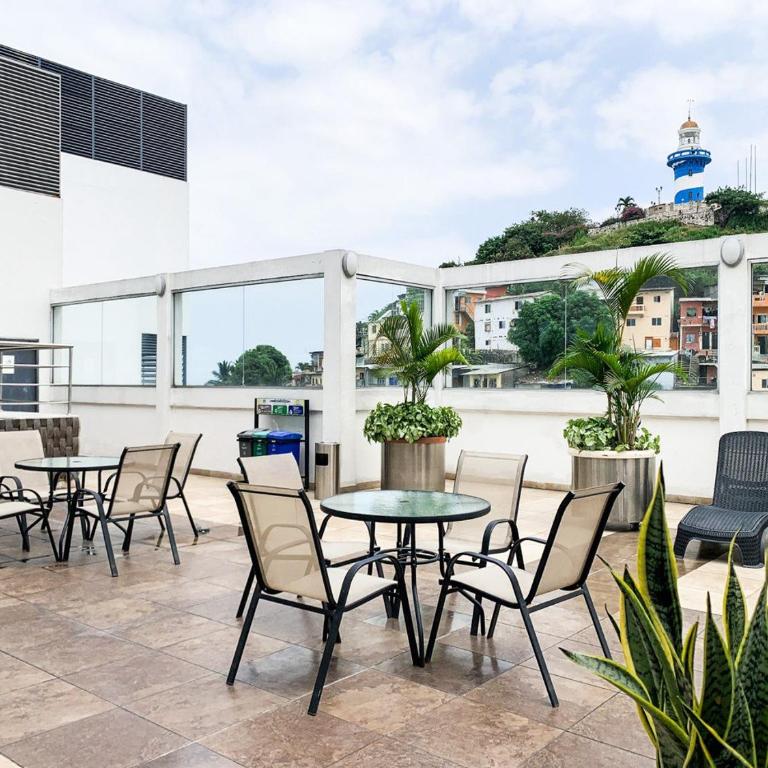 Puerto Santa Ana Luxury Suites Guayaquil, PISCINA Y GYM - One-Bedroom Apartment - 17