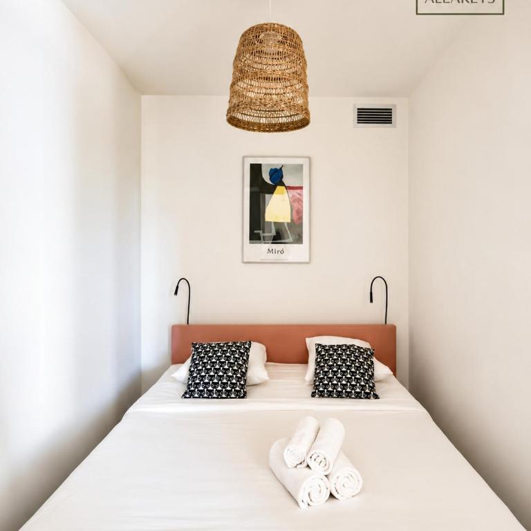 Le Coba Beach T3 à 450m plage, Grande Motte,clim, wifi, parking - Two-Bedroom Apartment - 5