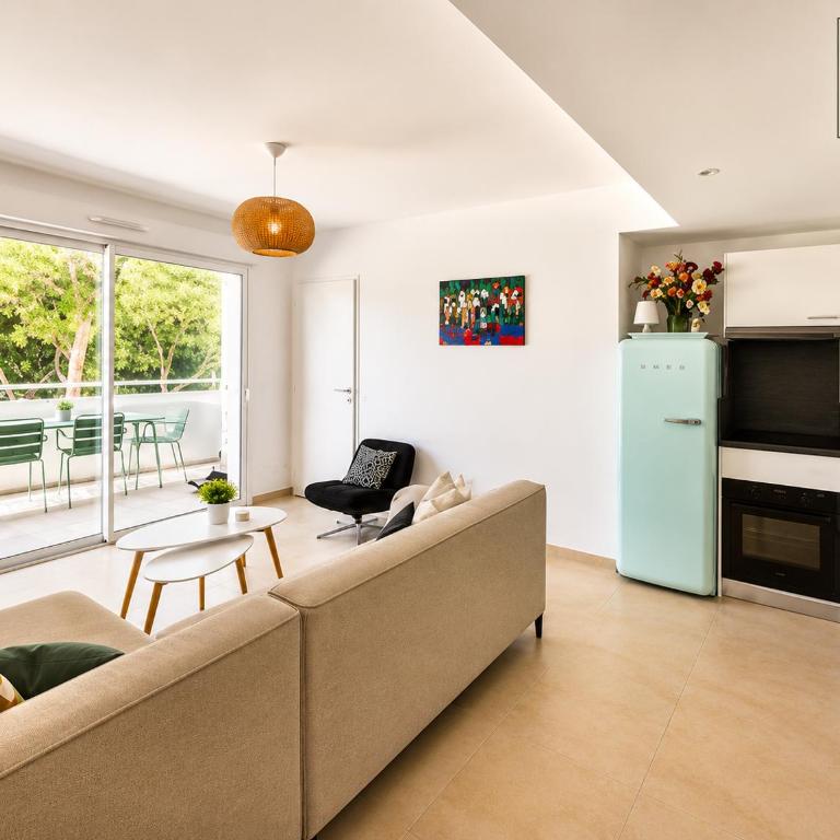 Le Coba Beach T3 à 450m plage, Grande Motte,clim, wifi, parking - Two-Bedroom Apartment - 9