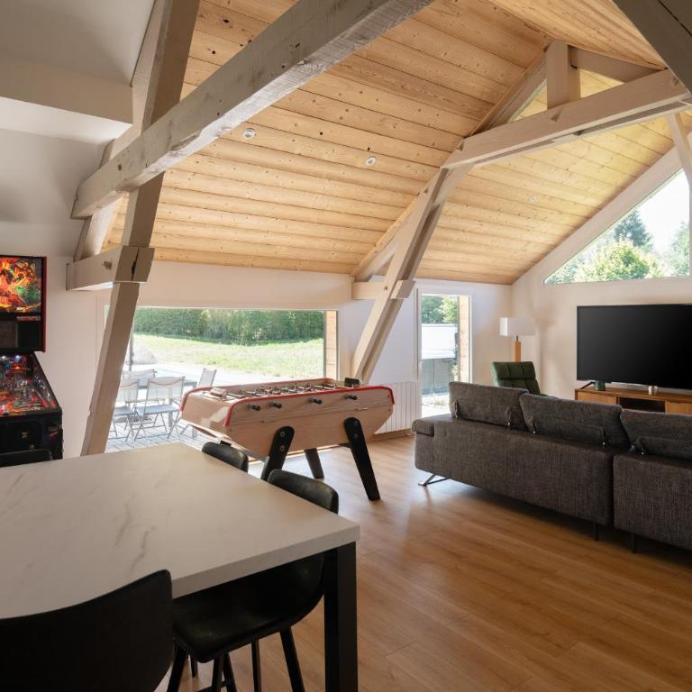 La Flânerie, spacieux loft au calme avec jacuzzi - Three-Bedroom Apartment - 48