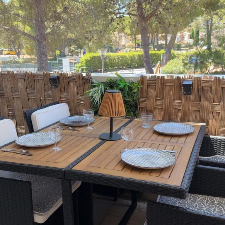 Cap Dagde, naturiste 5 min,Terrasse et Piscine,plages,port - Studio-Apartment mit 1 Doppelbett - 1