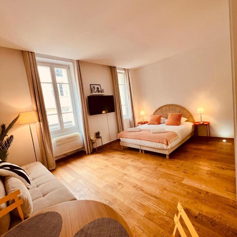 32m2 face Majestic - 50m palais & plages - Appartement 1 Chambre - 5