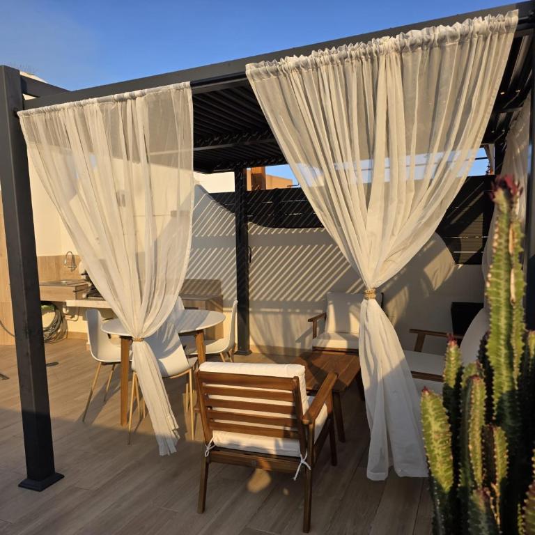 ÁTICO TERESA BORA PALM, PISCINA PRIVADA CLIMATIZABLE 250m playa - Apartamento de 2 dormitorios - 41