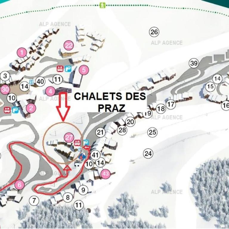 Les Chalets Des Praz - Chalet 10 pers - LES PRAZ - PLAGNE VILLAGES - CHPRA111 MAE-5924 - Chalet - 6
