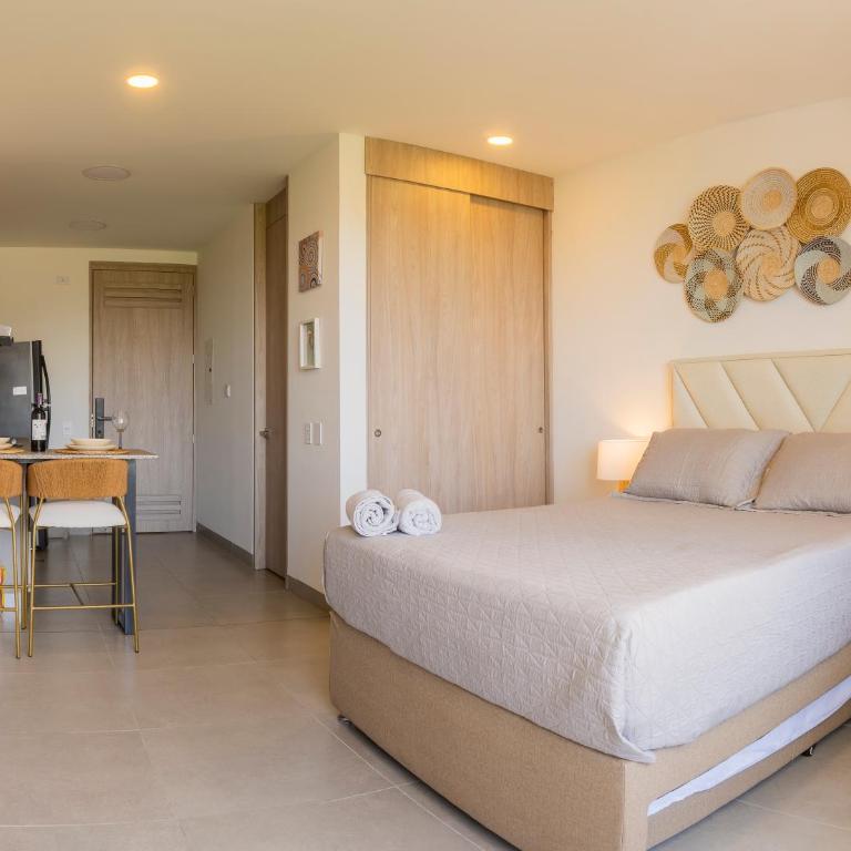 Hermoso loft con vista al mar en Santa Marta - One-Bedroom Apartment - 17