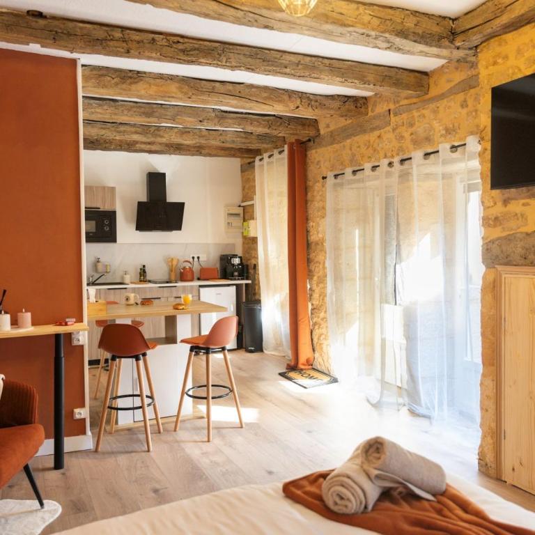Le Secret Sarladais - Apartment mit Balkon - 2