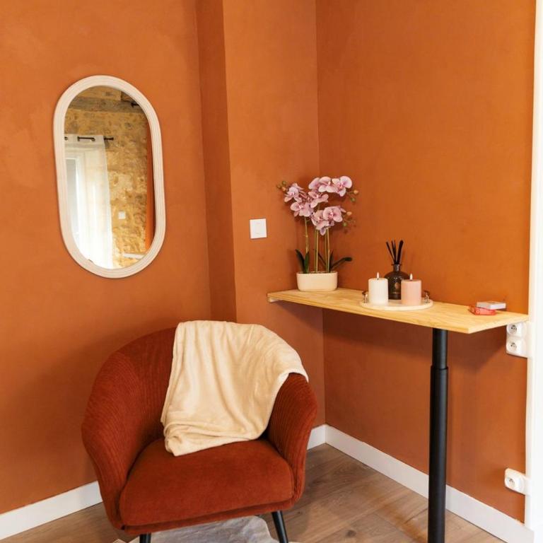 Le Secret Sarladais - Apartment mit Balkon - 15
