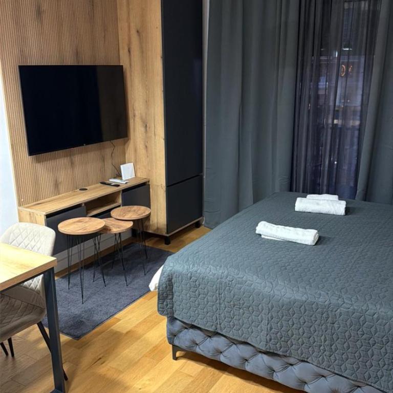Apartman Aleksa Balkan Square Centar - Studio avec Lit Queen-Size - 23