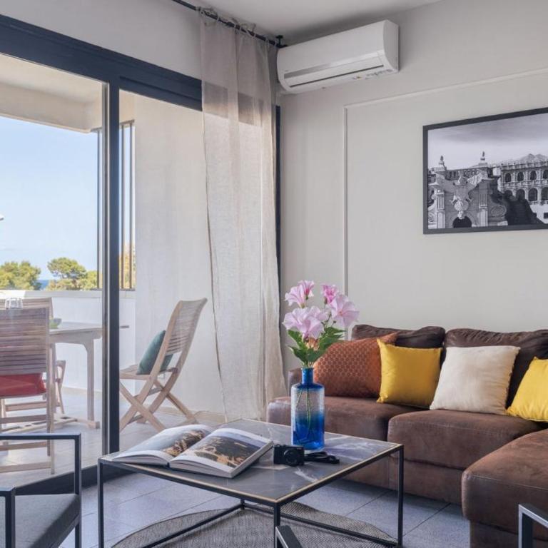 Mondello Bay - Roosvelt Apartments - Apartment mit 2 Schlafzimmern, einem Balkon und Meerblick - 20