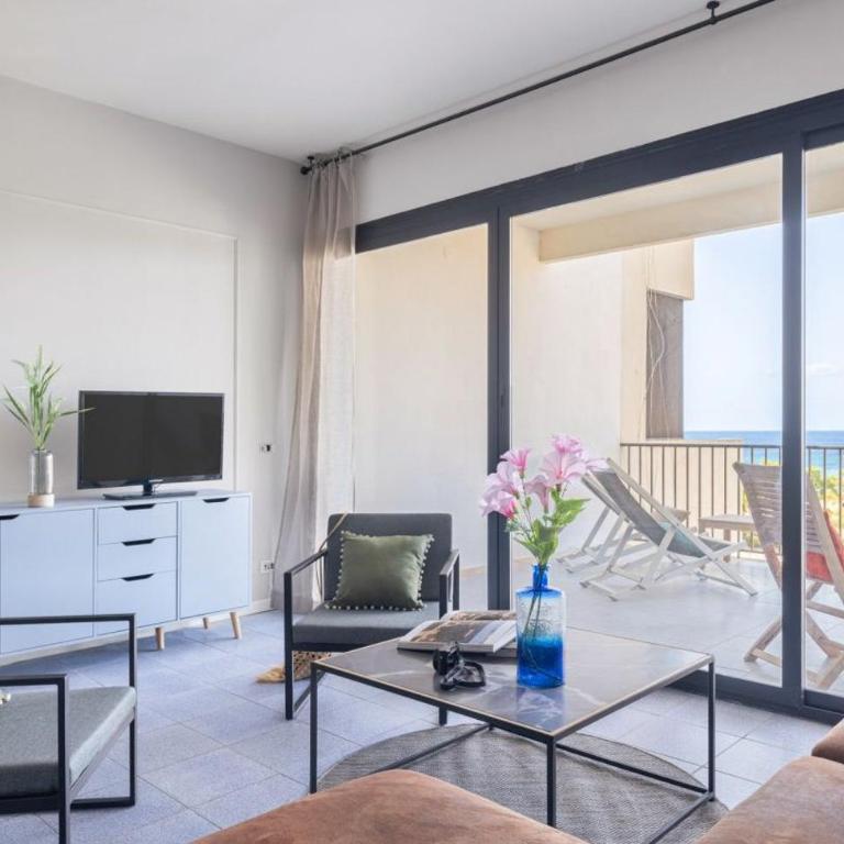 Mondello Bay - Roosvelt Apartments - Apartment mit 2 Schlafzimmern, einem Balkon und Meerblick - 21