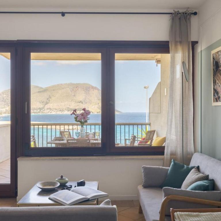 Mondello Bay - Addaura Apartments - Apartment mit 2 Schlafzimmern und Meerblick - 9
