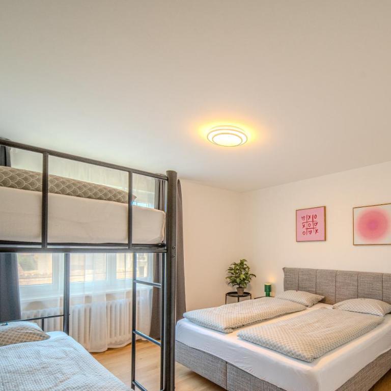 Premium City Apartments by Hotel Basler Tor Lucerne - Apartment mit 2 Schlafzimmern und Balkon - 5