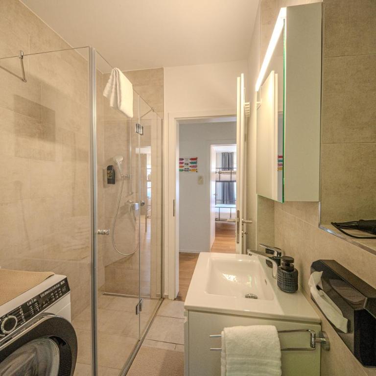 Premium City Apartments by Hotel Basler Tor Lucerne - Apartment mit 2 Schlafzimmern und Balkon - 6