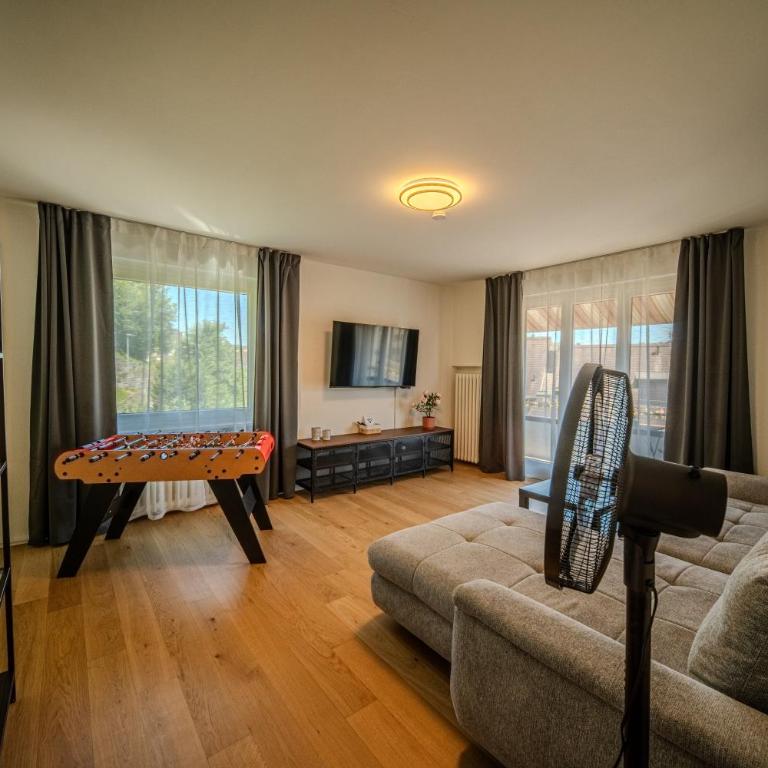 Premium City Apartments by Hotel Basler Tor Lucerne - Apartment mit 2 Schlafzimmern und Balkon - 1