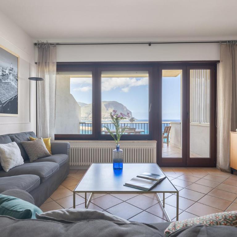 Mondello Bay - Addaura Apartments - Apartment mit 3 Schlafzimmern und Meerblick - 17