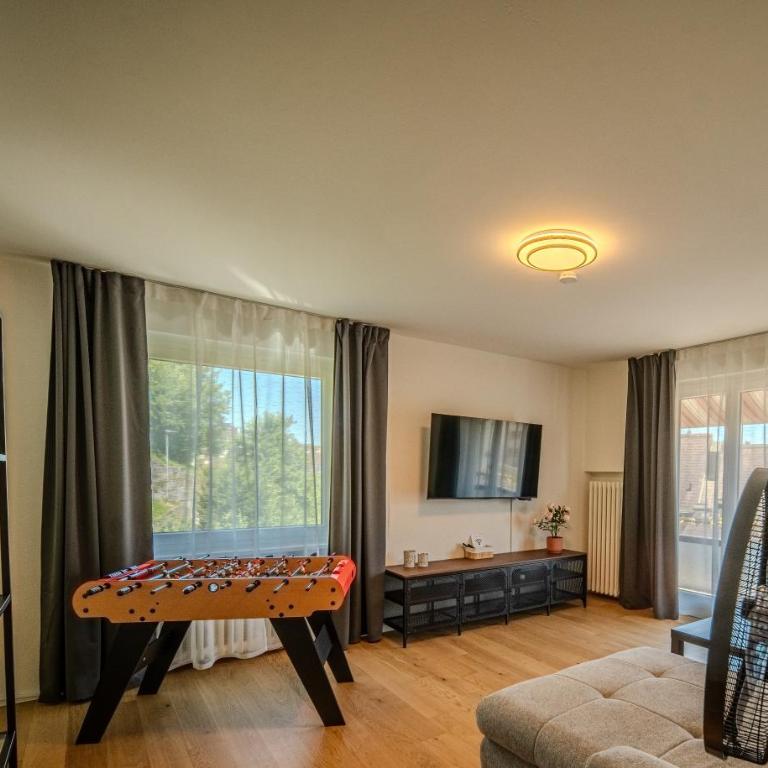 Premium City Apartments by Hotel Basler Tor Lucerne - Apartment mit 2 Schlafzimmern und Balkon - 3