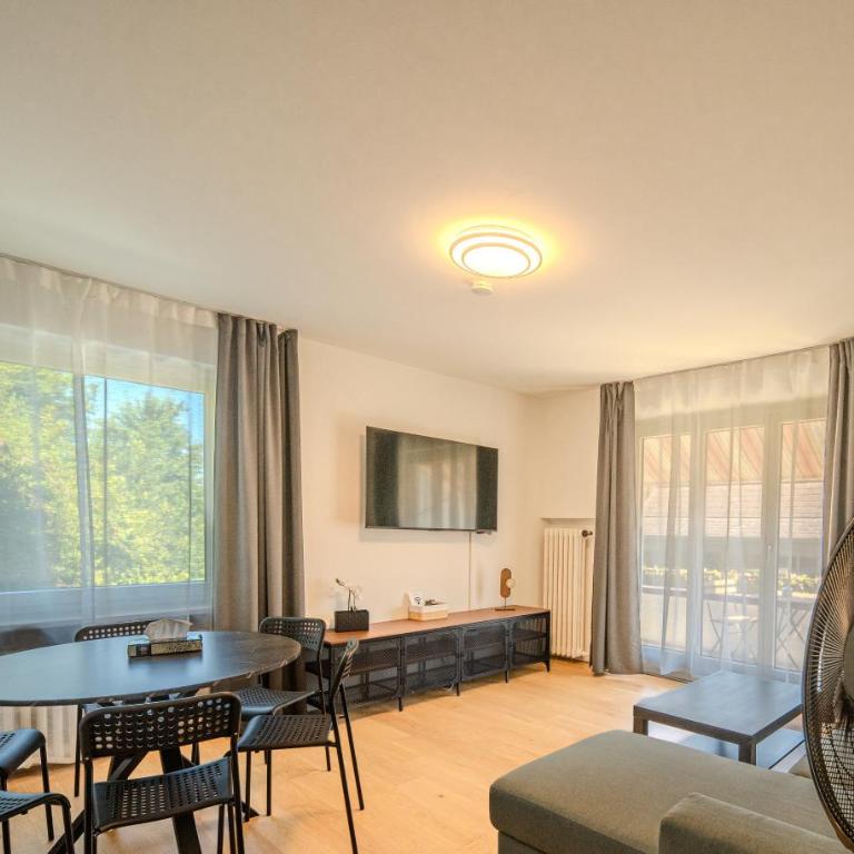 Premium City Apartments by Hotel Basler Tor Lucerne - Apartment mit 2 Schlafzimmern und Balkon - 10