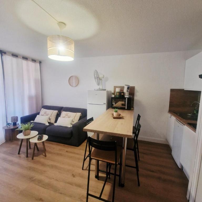 F2 avec terrasse et vue lagune RDC Cap Coudalère - Apartamento de 1 dormitorio con vistas al lago - 39